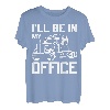 Semi-Fahrer Semi-Lkw-Fahrer Ich werde in meinem Büro-Lkw sein T-Shirt