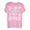 Semi-Fahrer Semi-Lkw-Fahrer Ich werde in meinem Büro-Lkw sein T-Shirt