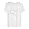 Semi-Fahrer Semi-Lkw-Fahrer Ich werde in meinem Büro-Lkw sein T-Shirt