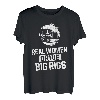 Trucker-Fahrerin für Mädchen im Vintage-Stil, echte Frauen fahren große Rigs T-Shirt