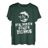 Trucker-Fahrerin für Mädchen im Vintage-Stil, echte Frauen fahren große Rigs T-Shirt