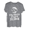 Trucker-Fahrerin für Mädchen im Vintage-Stil, echte Frauen fahren große Rigs T-Shirt