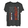 Semi Truck Driver 18 Wheeler Trucker Over the Road US-Flagge T-Shirt