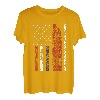 Semi Truck Driver 18 Wheeler Trucker Over the Road US-Flagge T-Shirt