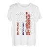 Semi Truck Driver 18 Wheeler Trucker Over the Road US-Flagge T-Shirt
