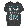 Ich Bin Stolzer LKW Fahrer Opa Vatertag Fernfahrer T-Shirt