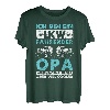 Ich Bin Stolzer LKW Fahrer Opa Vatertag Fernfahrer T-Shirt