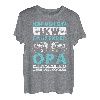 Ich Bin Stolzer LKW Fahrer Opa Vatertag Fernfahrer T-Shirt