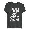 Ich schnarche nicht Ich träume, ich bin ein Jake Bake Trucker Truck Driver T-Shirt
