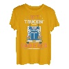 Best Truckin' Dad Ever Trucker Truck Driver T-Shirt