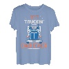 Best Truckin' Dad Ever Trucker Truck Driver T-Shirt