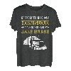 Herren Lustiger Semi -LKW -Fahrer T-Shirt
