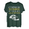 Herren Lustiger Semi -LKW -Fahrer T-Shirt