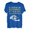 Herren Lustiger Semi -LKW -Fahrer T-Shirt