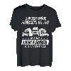 Herren Kraftfahrer - Morgens Müde Abends Blau Ich bin Lkw-Fahrer T-Shirt
