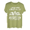 Herren Kraftfahrer - Morgens Müde Abends Blau Ich bin Lkw-Fahrer T-Shirt