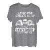 Herren Kraftfahrer - Morgens Müde Abends Blau Ich bin Lkw-Fahrer T-Shirt