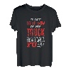 Trucker: Wenn dir mein Truck in die Quere kommt, ist mir das egal, Grunge. T-Shirt