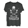 Amerikanischer Trucker für patriotischen LKW-Fahrer T-Shirt
