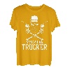 Amerikanischer Trucker für patriotischen LKW-Fahrer T-Shirt