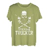 Amerikanischer Trucker für patriotischen LKW-Fahrer T-Shirt