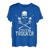 Amerikanischer Trucker für patriotischen LKW-Fahrer T-Shirt
