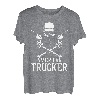 Amerikanischer Trucker für patriotischen LKW-Fahrer T-Shirt