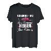 Damen Ich Bin Die Frau Eines LKW Fahrers Trucker Fernfahrer T-Shirt