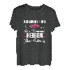 Damen Ich Bin Die Frau Eines LKW Fahrers Trucker Fernfahrer T-Shirt