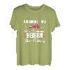 Damen Ich Bin Die Frau Eines LKW Fahrers Trucker Fernfahrer T-Shirt