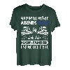 Lastkraftwagenfahrer Morgens Müde Abends Blau Lkw Fahrer T-Shirt