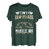 Herren Ohne mich müsstet ihr jagen und beeren sammeln, Lkw Fahrer T-Shirt