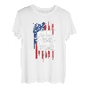 US Amerikanische Flagge Semi Truck Driver 18 Wheeler Trucker USA T-Shirt