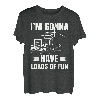Trucker LKW 18 Räder CDL Anhänger Autobahn LKW Fahrer T-Shirt