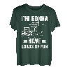 Trucker LKW 18 Räder CDL Anhänger Autobahn LKW Fahrer T-Shirt