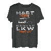 Hart Härter LKW fährt er | Trucker & LKW-Fahrer T-Shirt