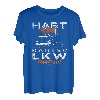 Hart Härter LKW fährt er | Trucker & LKW-Fahrer T-Shirt