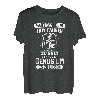 Hart Genug Um LKW Fahrer Zu Sein Fernfahrer Trucker T-Shirt T-Shirt