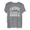 Black Smoke Don't Mean Its Broke Shirt Diesel Truck Brothers T-Shirt