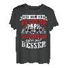 Herren Vatertag LKW Fahrer Bester Papa Papi Vater LKW-Fan T-Shirt