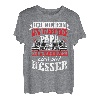Herren Vatertag LKW Fahrer Bester Papa Papi Vater LKW-Fan T-Shirt