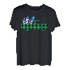 Buffalo Plaid Feuerwerk Truck 4. Juli Amerikanische Flagge Geschenk T-Shirt