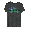 Buffalo Plaid Feuerwerk Truck 4. Juli Amerikanische Flagge Geschenk T-Shirt