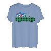 Buffalo Plaid Feuerwerk Truck 4. Juli Amerikanische Flagge Geschenk T-Shirt