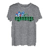 Buffalo Plaid Feuerwerk Truck 4. Juli Amerikanische Flagge Geschenk T-Shirt