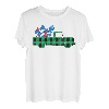 Buffalo Plaid Feuerwerk Truck 4. Juli Amerikanische Flagge Geschenk T-Shirt