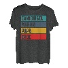 LKW-Fahrer Mann Papa Held Geschenkidee LKW-Fahrer T-Shirt