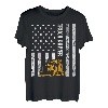 Truck Driver USA Amerikanische Flagge Vintage Trucker Truckers Geschenk T-Shirt