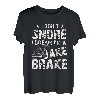 Truck Lover Trucker Ich schnarche nicht Ich träume, ich bin ein Jake Brake T-Shirt