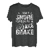 Truck Lover Trucker Ich schnarche nicht Ich träume, ich bin ein Jake Brake T-Shirt
